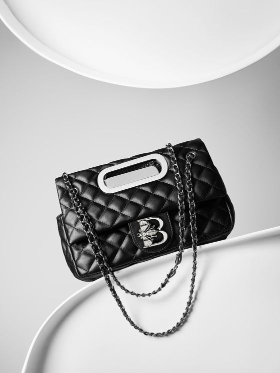 Elova Handcrafted Genuine Leather Crossbody Bag in Black - E205 view 6