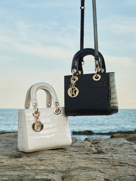 Elova Handcrafted Genuine Leather Crossbody Bag in Black - E729 view 7