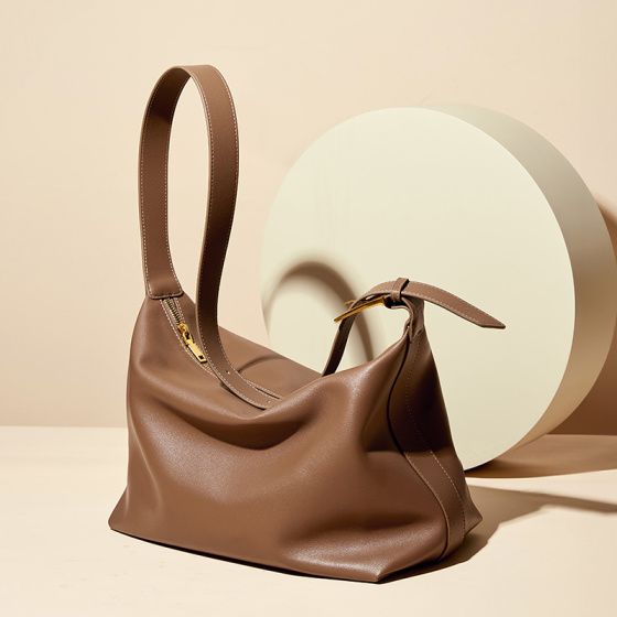 Elova Handcrafted Genuine Leather Tote Bag in Black - E418 view 5