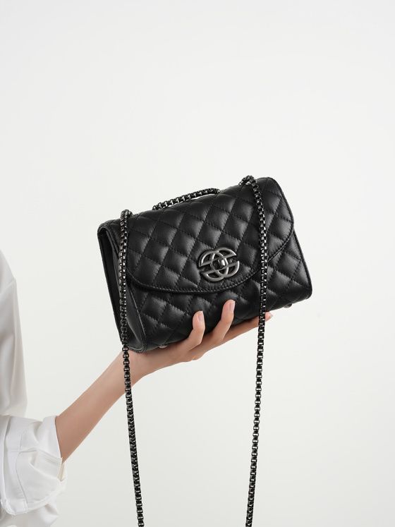 Elova Handcrafted Genuine Leather Crossbody Bag in Black - E217 view 7