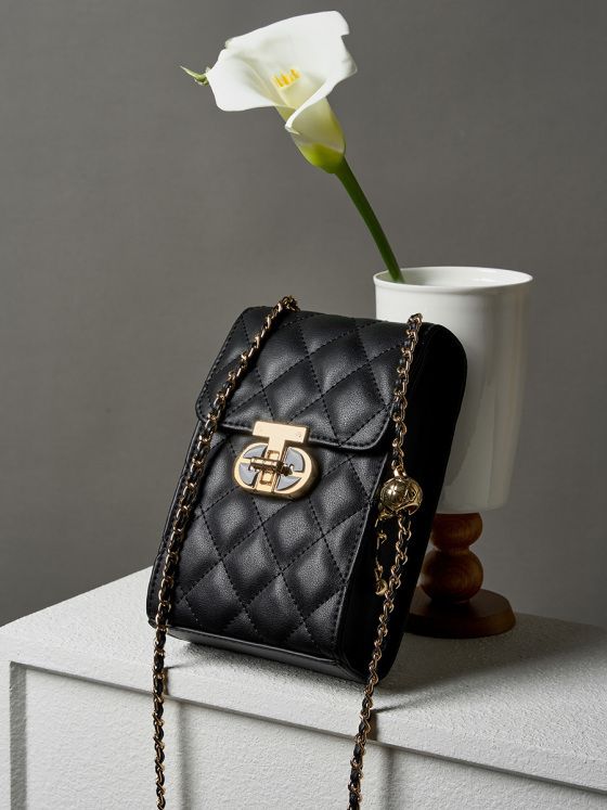 Elova Handcrafted Genuine Leather Crossbody Bag in Black - E376 view 3