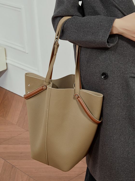 Elova Handcrafted Genuine Leather Bag in Black - E757 view 7