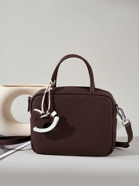 Elova Handcrafted Genuine Leather Bag in Black - E347 view 4