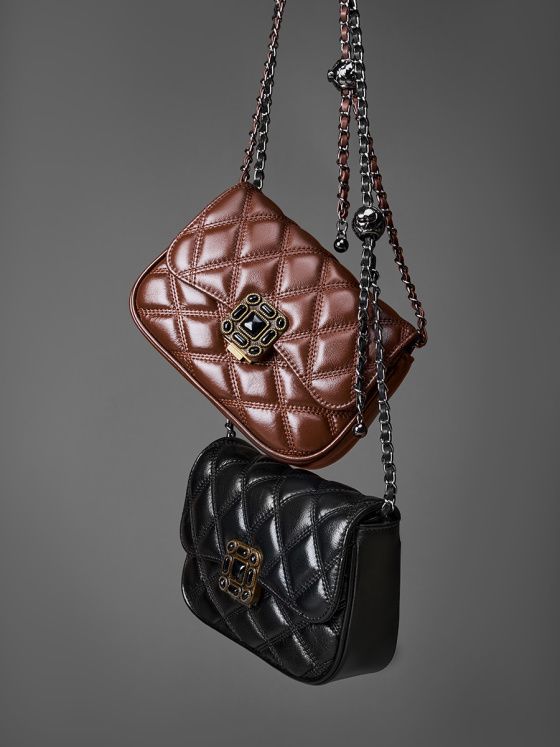 Elova Handcrafted Genuine Leather Crossbody Bag in Black - E236 view 5