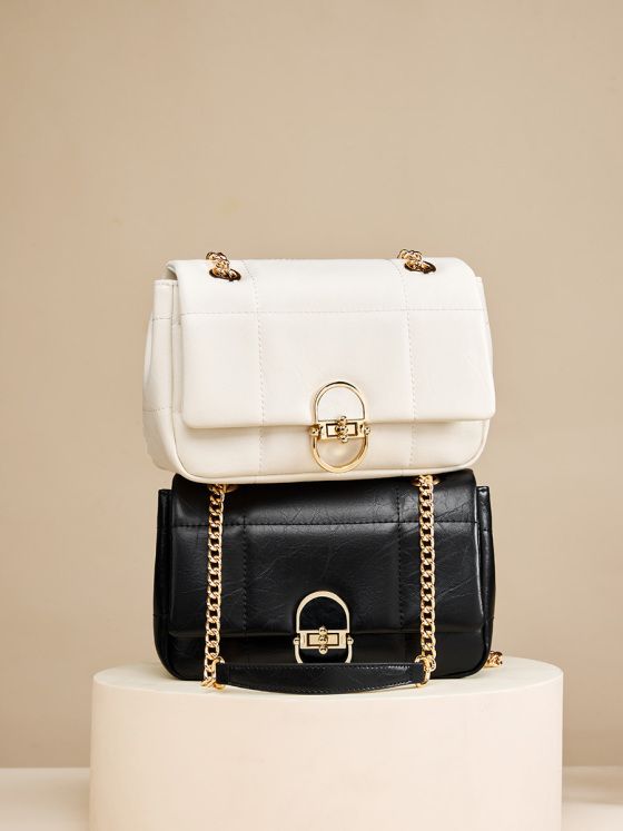 Elova Handcrafted Genuine Leather Crossbody Bag in Black - E390 view 7