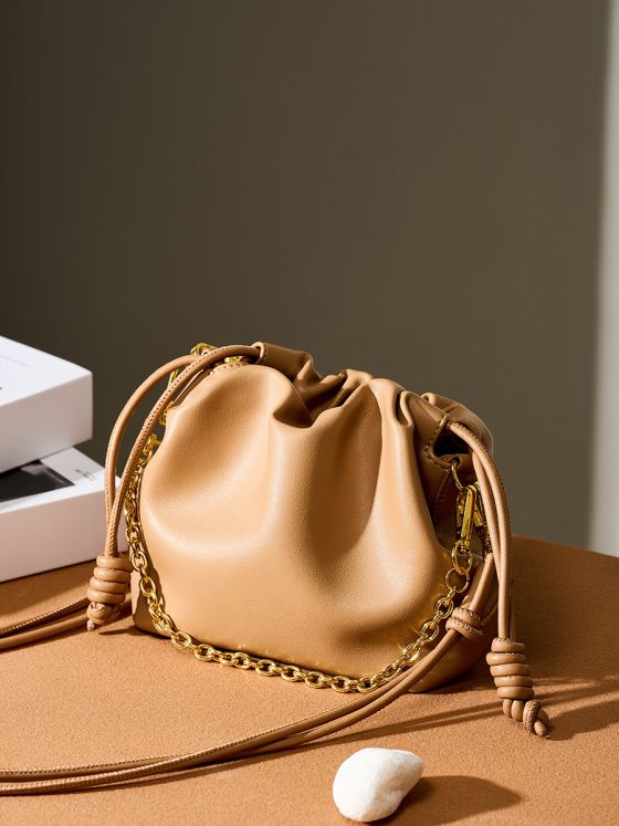 Elova Handcrafted Genuine Leather Crossbody Bag in White - E387 view 5