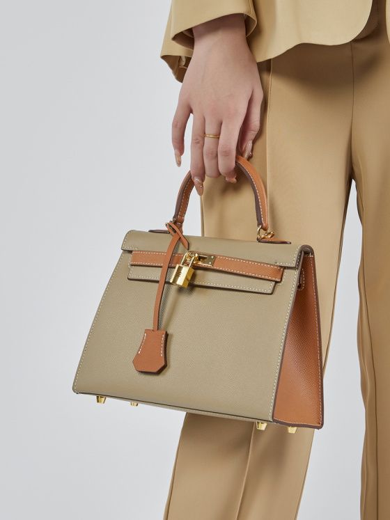 Elova Handcrafted Genuine Leather Crossbody Bag in White - E458 view 4