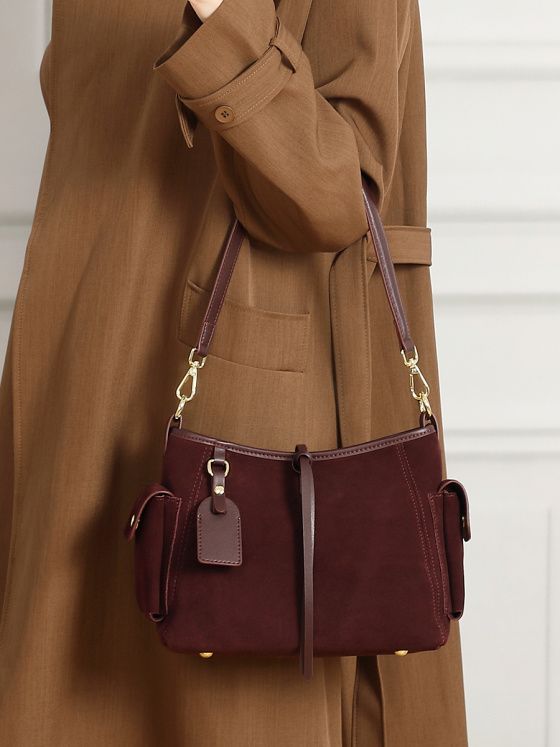 Elova Handcrafted Genuine Leather Crossbody Bag in Black - E753 view 8