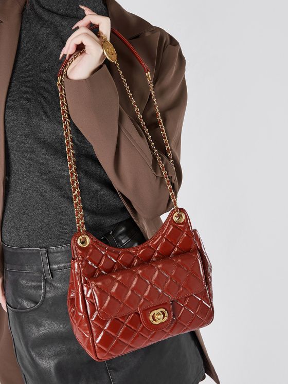 Elova Handcrafted Genuine Leather Crossbody Bag in Black - E485 view 5