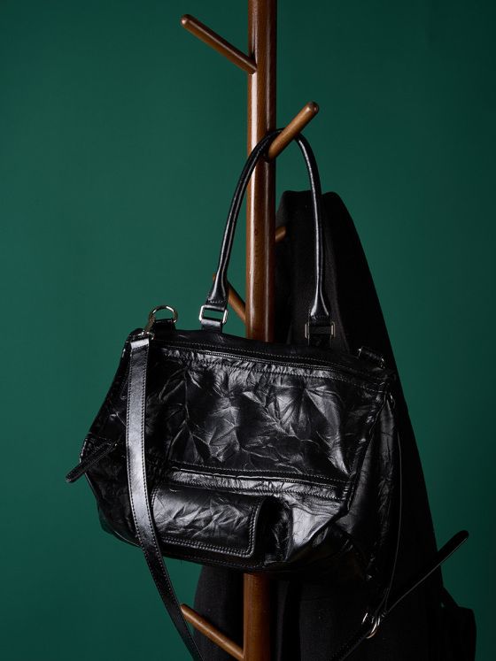 Elova Handcrafted Genuine Leather Crossbody Bag in Black - E250 view 6