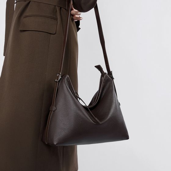 Elova Handcrafted Genuine Leather Tote Bag in Black - E518 view 8