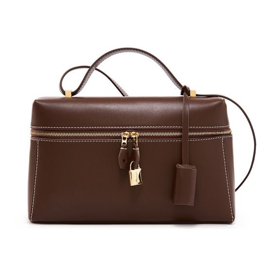 Elova Handcrafted Genuine Leather Crossbody Bag in Black - E175 view 7