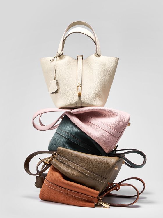 Elova Handcrafted Genuine Leather A- Bag in Black - E389 view 6