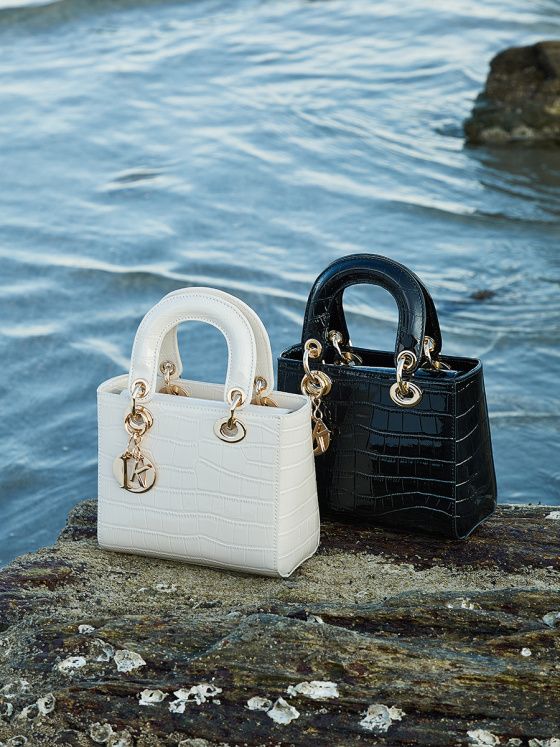 Elova Handcrafted Genuine Leather Crossbody Bag in Black - E729 view 8