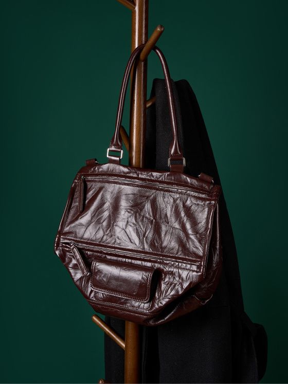 Elova Handcrafted Genuine Leather Crossbody Bag in Black - E250 view 5