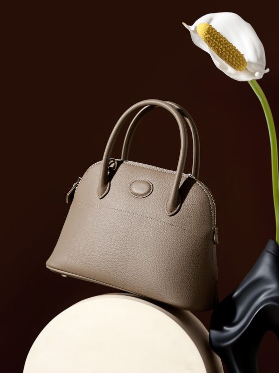 Elova Handcrafted Genuine Leather Bag in Black - E406 view 5