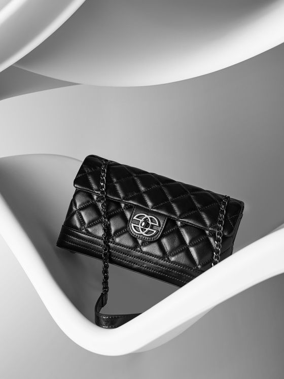 Elova Handcrafted Genuine Leather Crossbody Bag in Black - E241 view 6