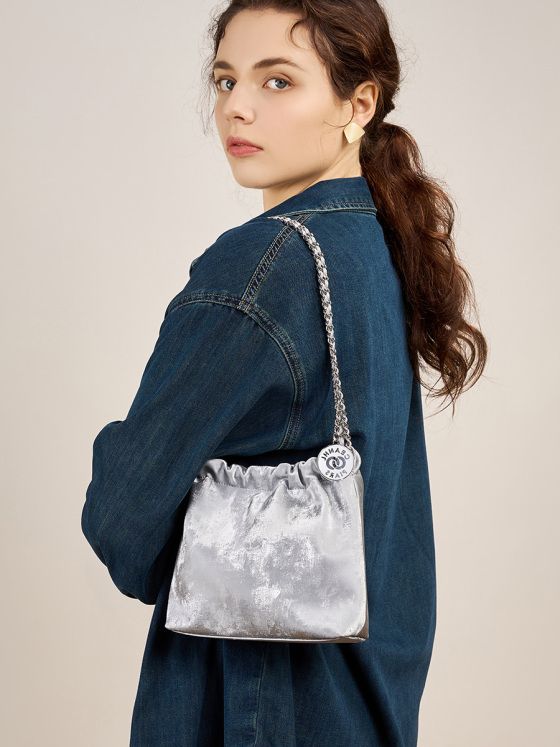 Elova Handcrafted Genuine Leather Crossbody Bag in Green - E199 view 4