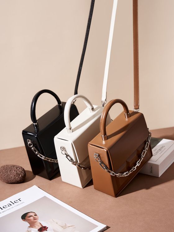 Elova Handcrafted Genuine Leather Crossbody Bag in Black - E189 view 4