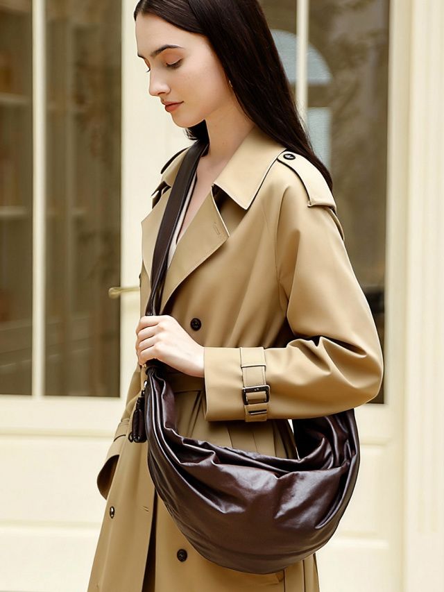 Elova Handcrafted Genuine Leather Crossbody Bag - E691 view 6