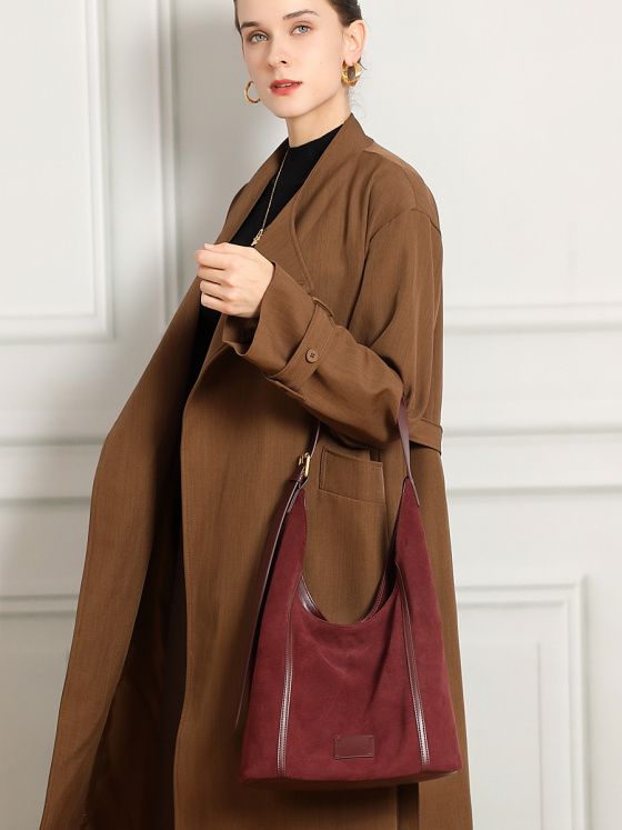 Elova Handcrafted Genuine Leather Crossbody Bag in Brown - E752 view 7