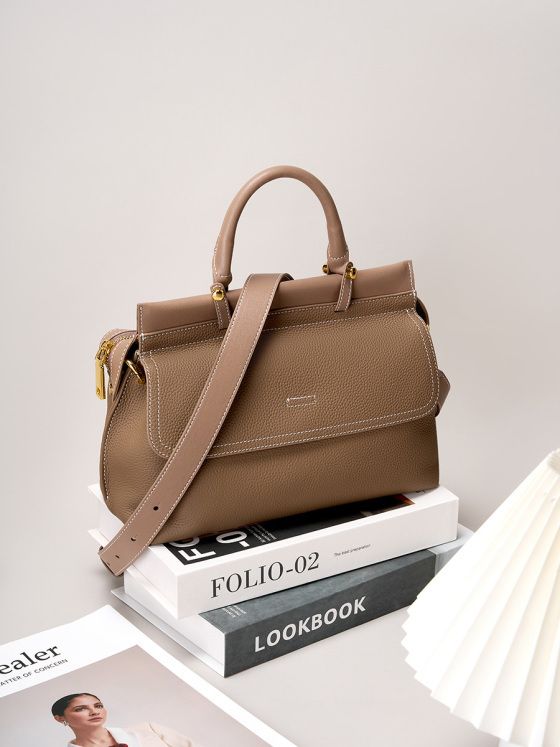 Elova Handcrafted Genuine Leather Crossbody Bag in Black - E232 view 7