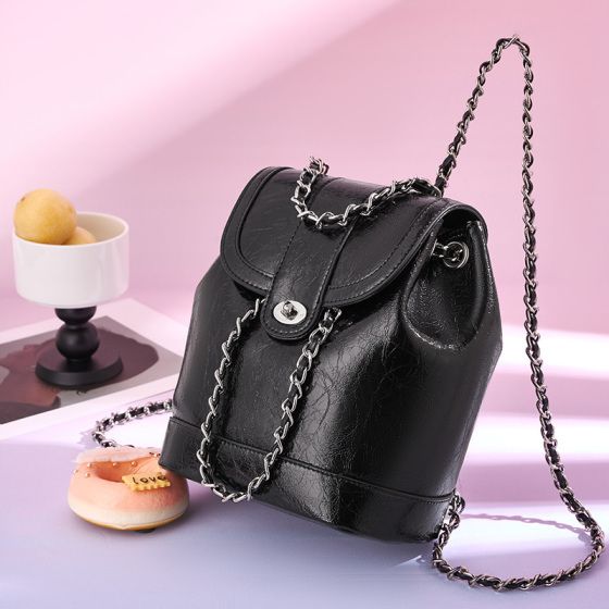 Elova Handcrafted Genuine Leather Crossbody Bag in Black - E302 view 5