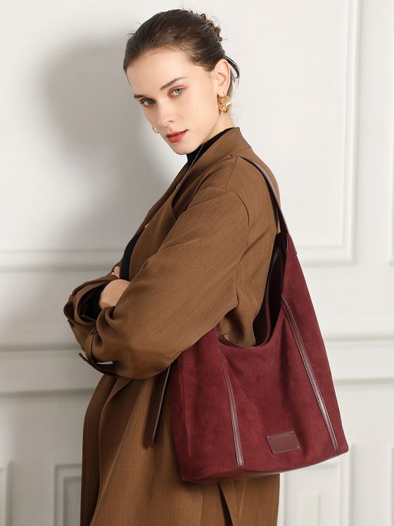 Elova Handcrafted Genuine Leather Crossbody Bag in Brown - E752 view 6