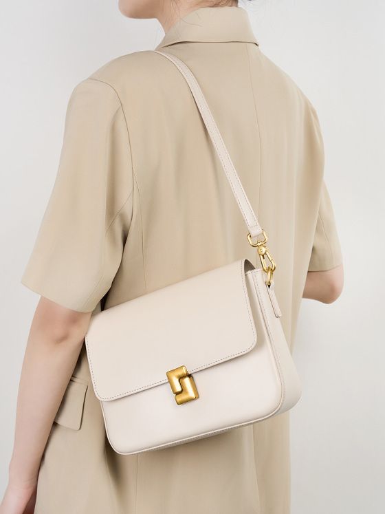 Elova Handcrafted Genuine Leather Crossbody Bag in Black - E185 view 2