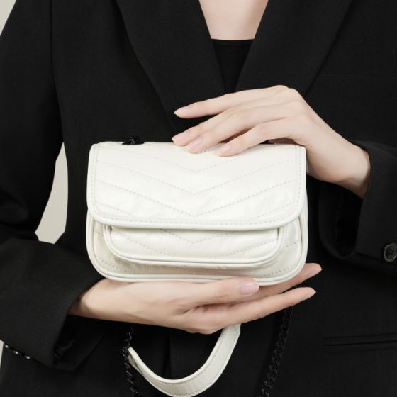 Elova Handcrafted Genuine Leather Crossbody Bag in Black - E433 view 4