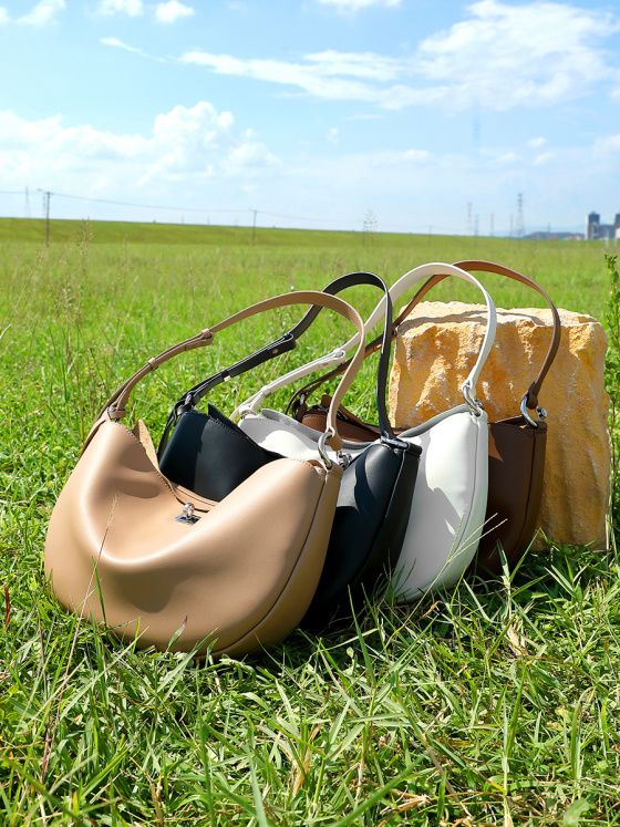 Elova Handcrafted Genuine Leather Crossbody Bag in Black - E705 view 8