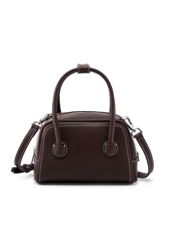 Elova Handcrafted Genuine Leather Margeshmini Bag in Black - E178 view 6