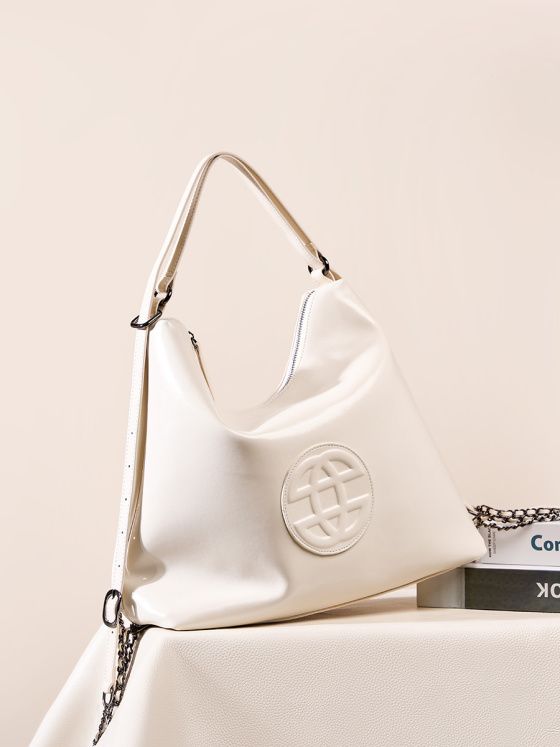 Elova Handcrafted Genuine Leather Tote Bag in Black - E292 view 5