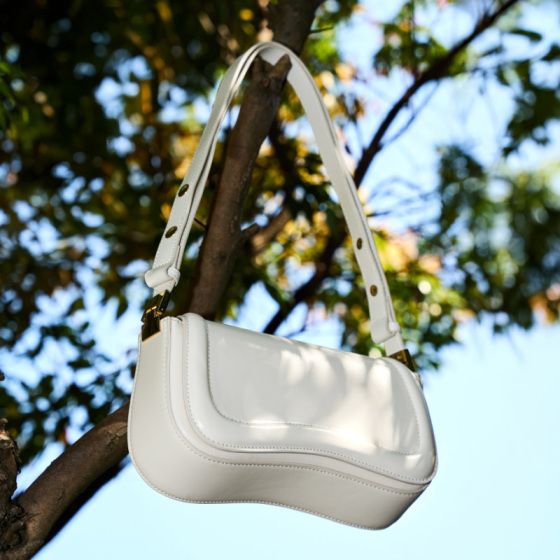 Elova Handcrafted Genuine Leather Crossbody Bag in Black - E597 view 4