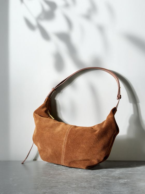 Elova Handcrafted Genuine Leather Crossbody Bag in Brown - E235 view 7