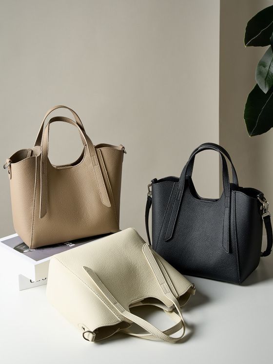 Elova Handcrafted Genuine Leather Crossbody Bag in Black - E377 view 4