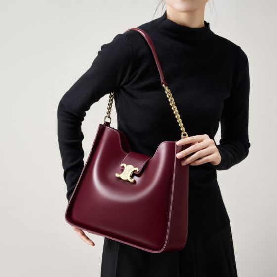 Elova Handcrafted Genuine Leather Bag in Black - E543 view 5