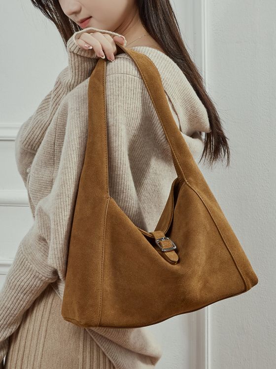 Elova Handcrafted Genuine Leather Tote Bag in Brown - E772 view 2