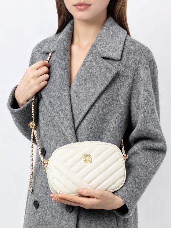 Elova Handcrafted Genuine Leather Crossbody Bag in Black - E797 view 6