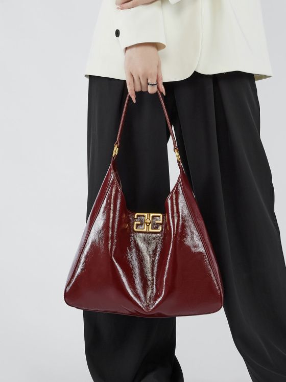 Elova Handcrafted Genuine Leather Tote Bag in Black - E477 view 6