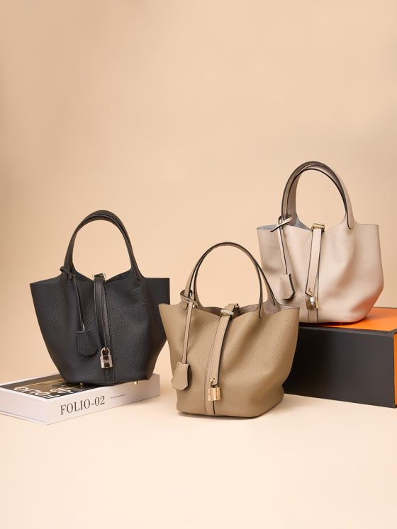 Elova Handcrafted Genuine Leather Bag in Black - E310 view 4