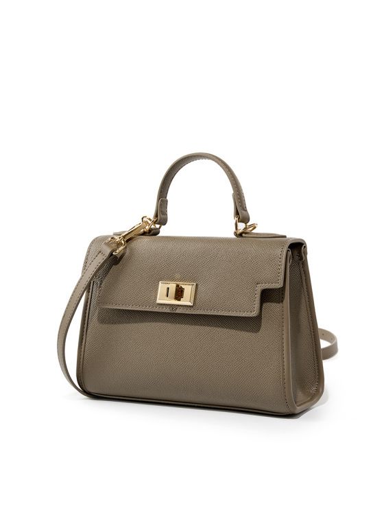 Elova Handcrafted Genuine Leather Mini Crossbody Bag in Black - E339 view 4