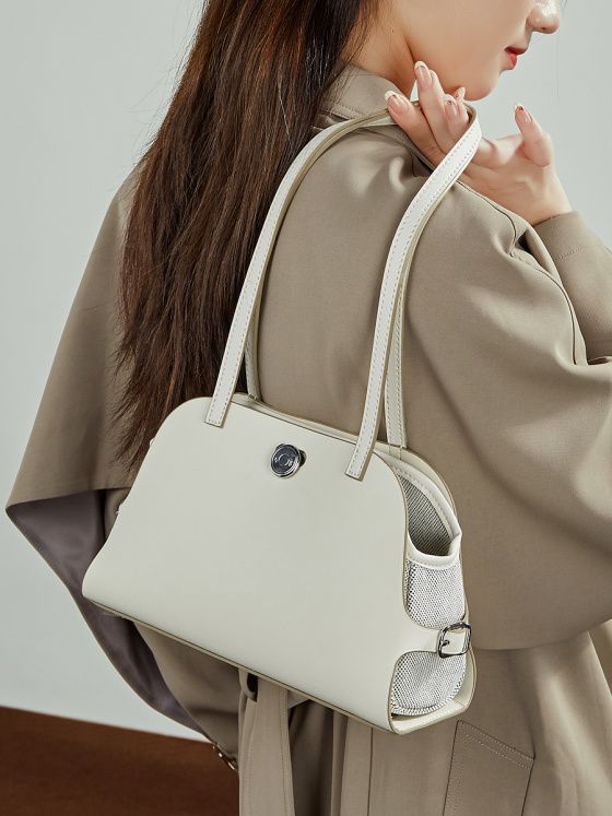 Elova Handcrafted Genuine Leather Bag in Black - E785 view 7