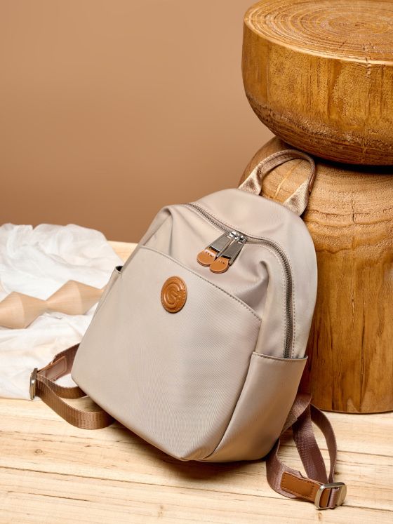 Elova Handcrafted Genuine Leather Backpack in Black - E627 view 7