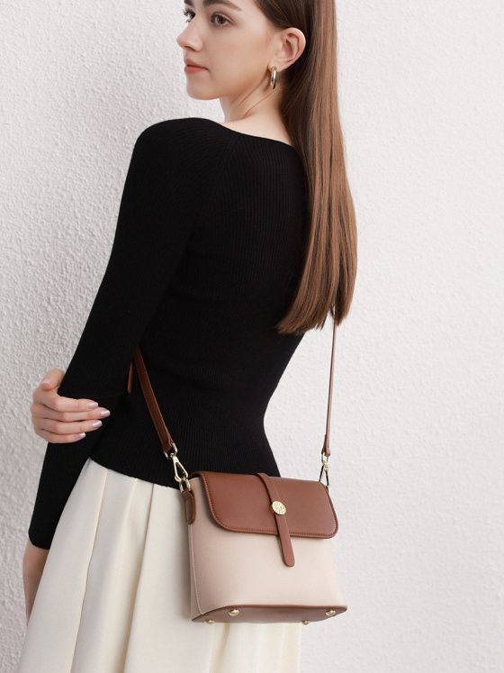 Elova Handcrafted Genuine Leather Crossbody Bag - E293 view 2