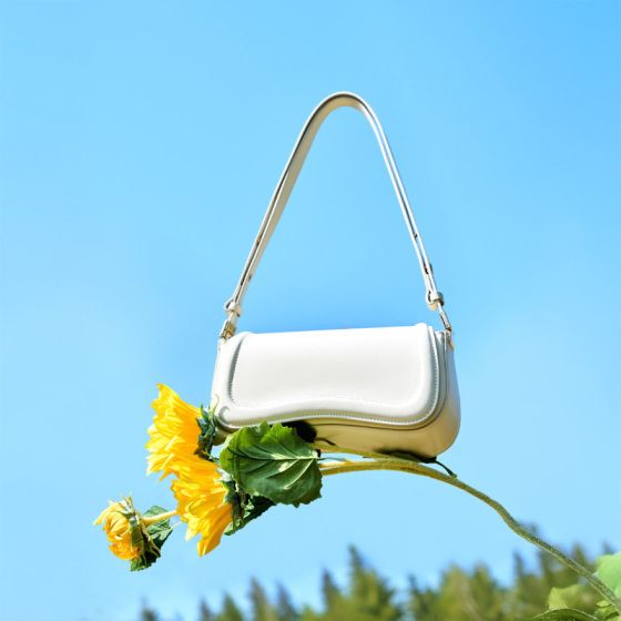 Elova Handcrafted Genuine Leather Crossbody Bag in Black - E597 view 3