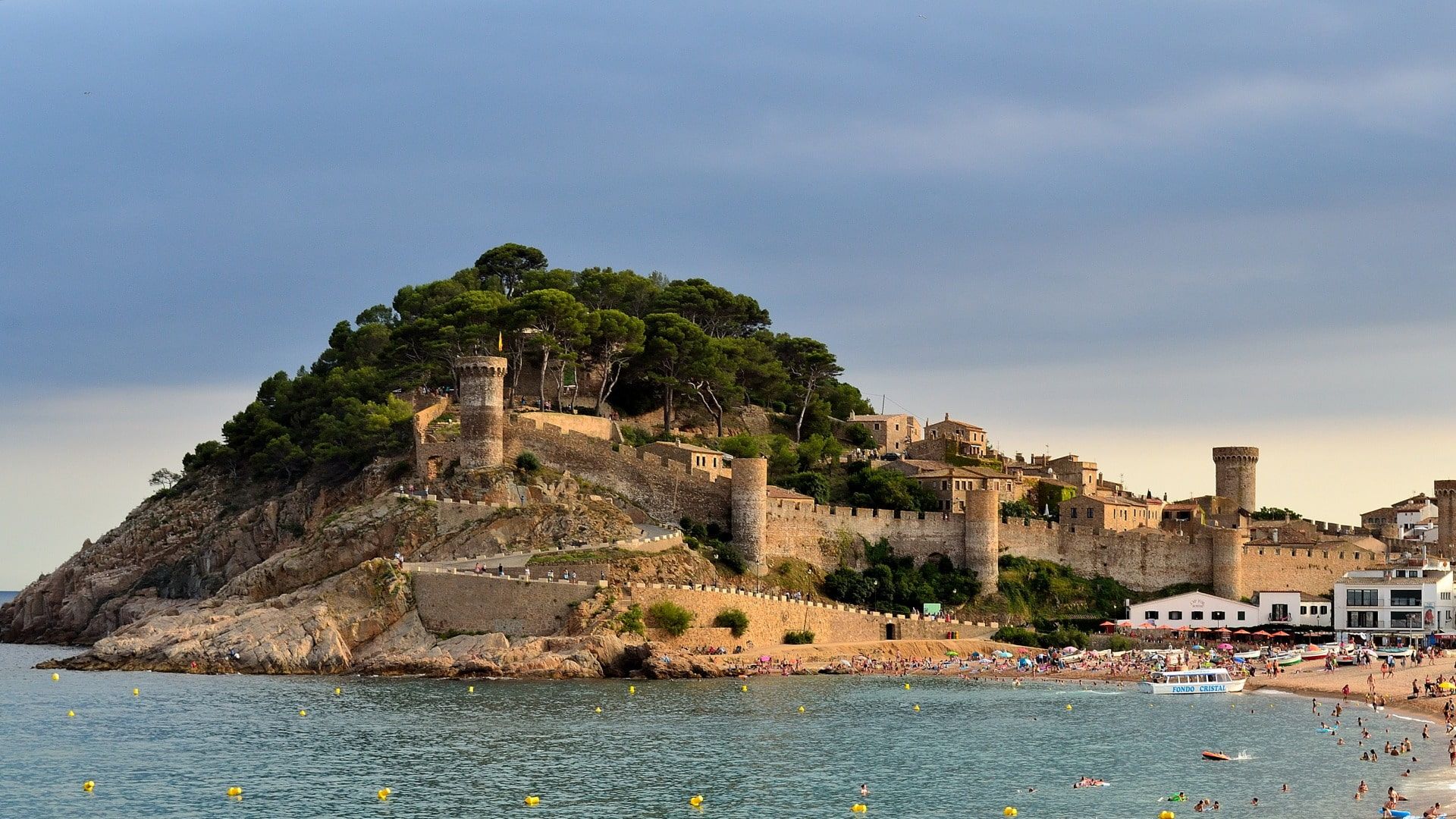 Costa Brava, Tossa de Mar and Panoramic Boat Ride