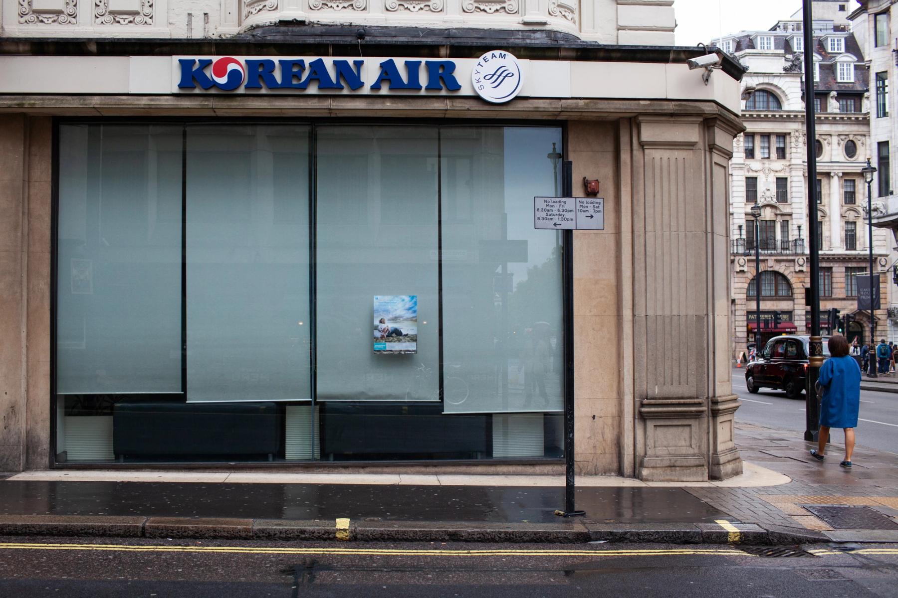 Korean Airlines, London, 2017