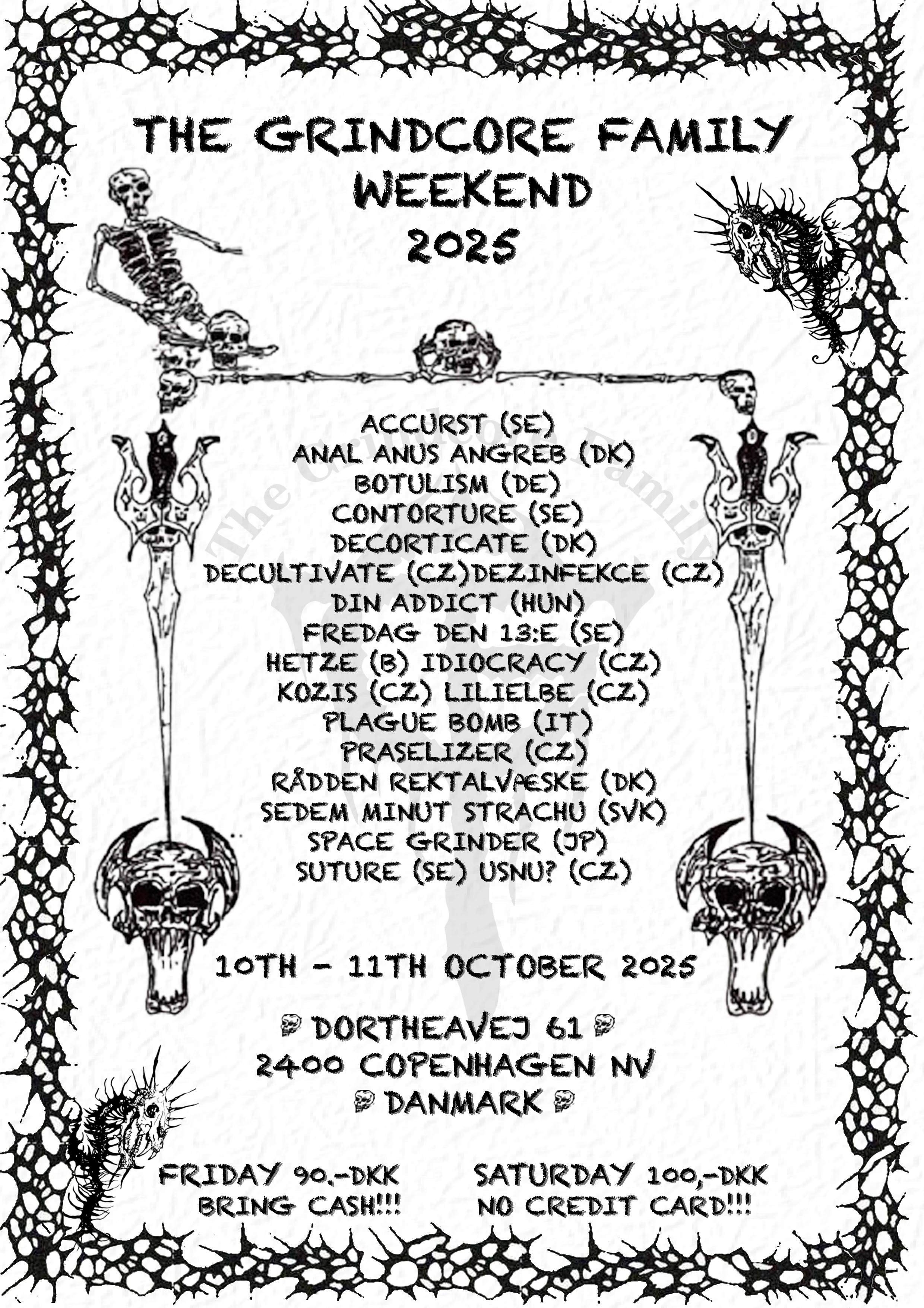 GRINDCORE FAMILY WEEKEND