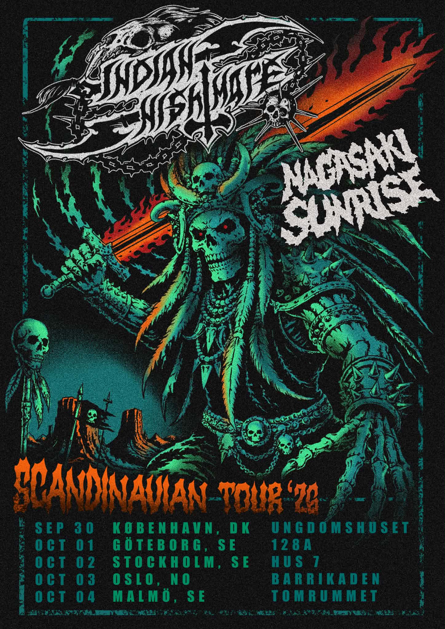 NAGASAKI SUNRISE + INDIAN NIGHTMARE!